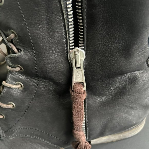 ALL SAINTS Leather Boots Size 11.5 (Used) - Picture 5 of 13